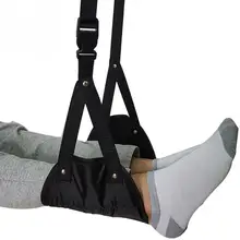 portable comfy Hanger Travel Airplane Footrest Hammock Office Portable Carry-on Foam Flight Airplane Travel Footrest Leg Hammock