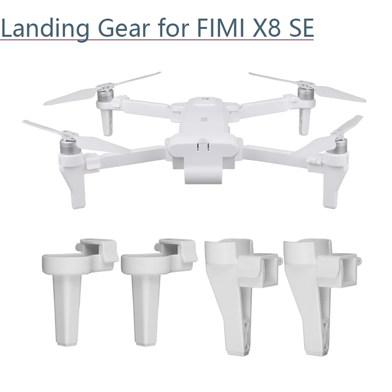 Protector Heighten Leg Extension for FIMI X8 SE RC Extended Landing Gear Support Feet Drone Camera Quadcopter - Цена: 