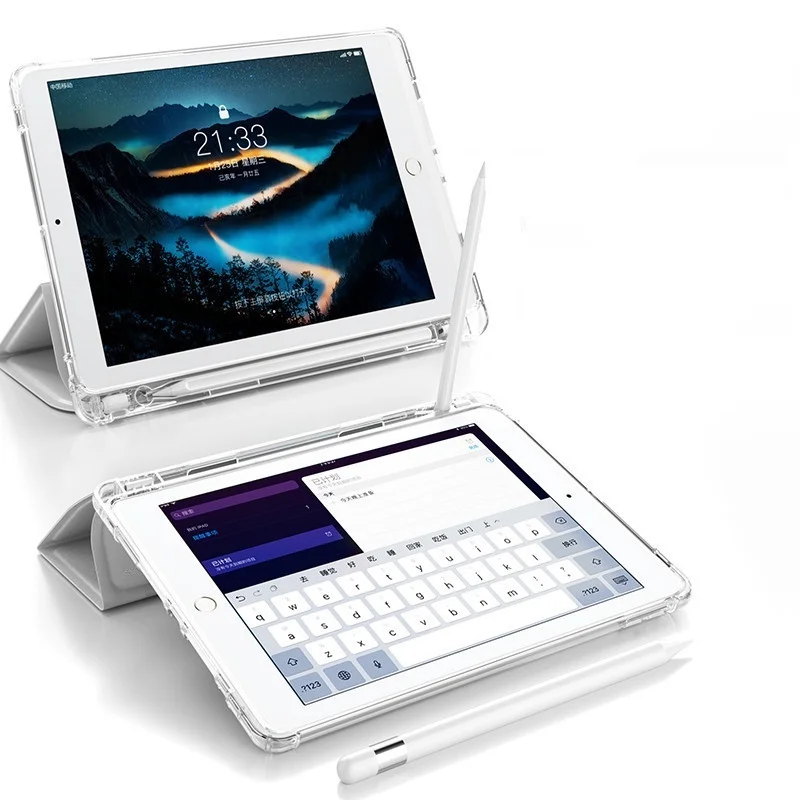 

Чехол для IPad Pro, чехол 11/12, 9 дюймов, четыре угла, защита от падения, чехол 10,2, подушка безопасности с Apple, чехол-карандаш, подставка для Ipad, подст...