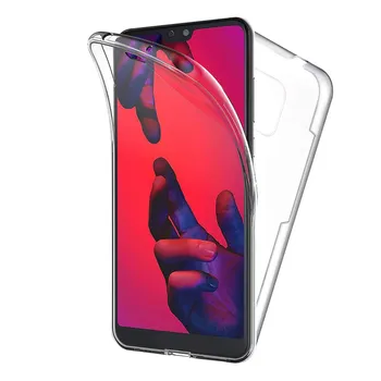 

TBOC Case for Huawei Mate 20 Pro (6.39 ") -Transparent Casing Full [Silicone TPU] Double Face [360 Degree] Proteccion