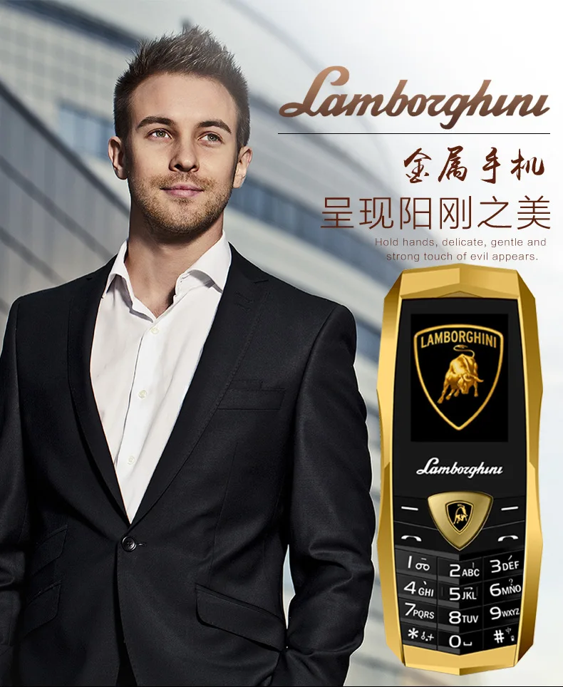 

New Style A18 Fashion And Personality Business Backup Mobile Phone Metal Candy Bar Mini Mobile Phone Mobile Unicom Dual SIM Dual