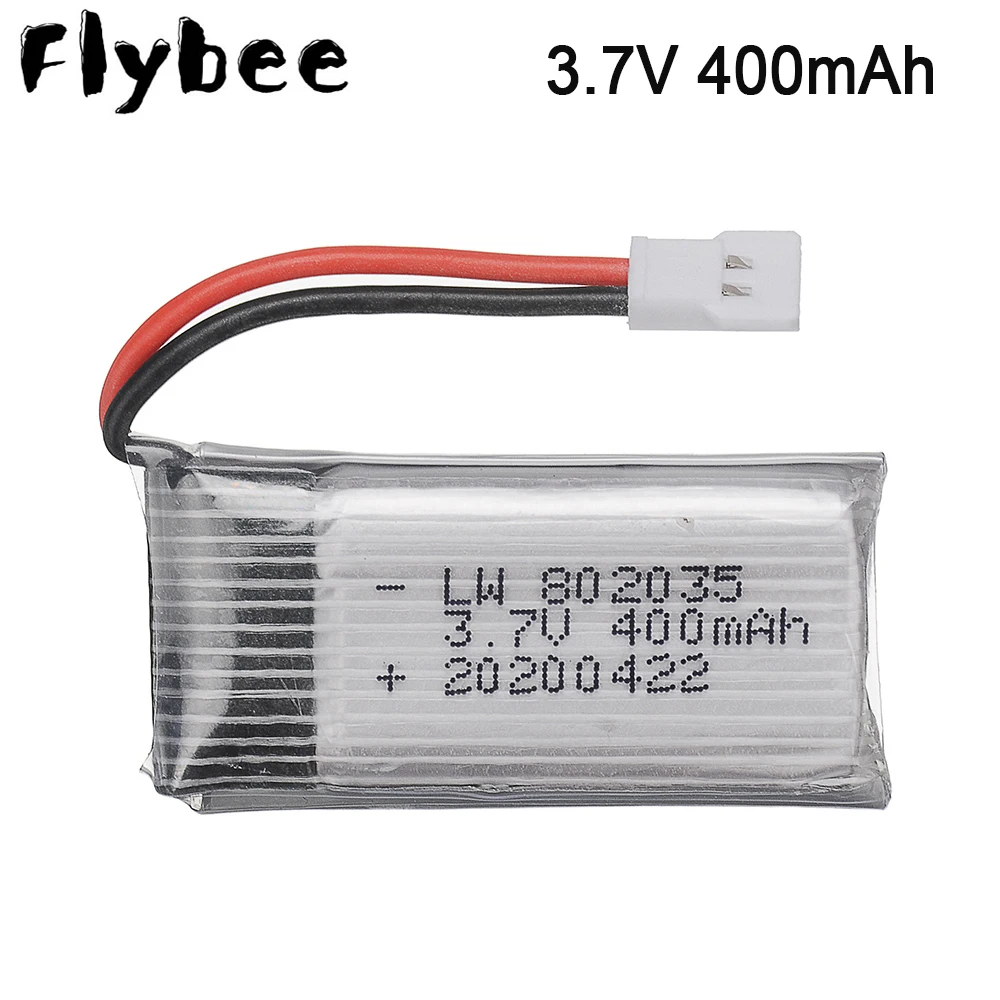 Модернизированный 3 7 V 400mAh литий-полимерный Батарея для H107 H31 KY101 E33C E33 U816A V252 H6C 25C