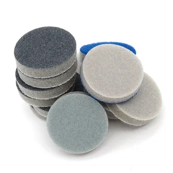 

60PCS 1 Inch 25mm Round Sponge Polishing Sanding Discs Hook & Loop 300-3000 Grit Mobile Phone Polishing Curved Grinding