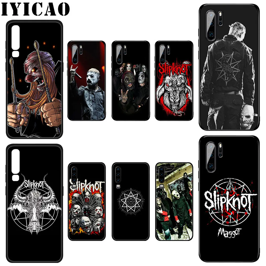 Чехол Slipknot Band крутой Мягкий силиконовый чехол для Huawei Y9 Y7 Y6 Prime Y5 из ТПУ P8 P9