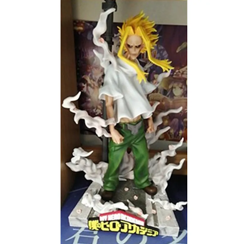 Цвет: желтый 40CM My Hero Academia All Might Inheritance And Starting Point GK Resin Action Figure Collectible Model Toy BOX A123 - Цвет: Цвет: желтый
