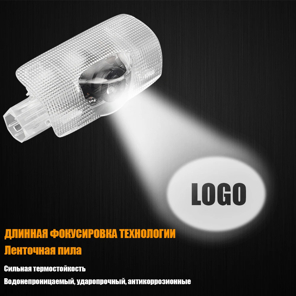  2Pcs Car Logo LED Door Light Laser Projector lamp For Toyota Camry 40 50 70 V40 V50 V70 GT86 EZ Cor - 4000224570336
