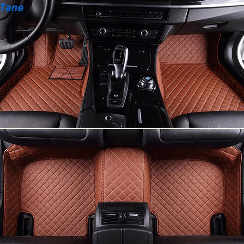 Кожаные автомобильные коврики Tane для land rover Range Rover Sport defender discovery 3 4 freelander 2 evoque