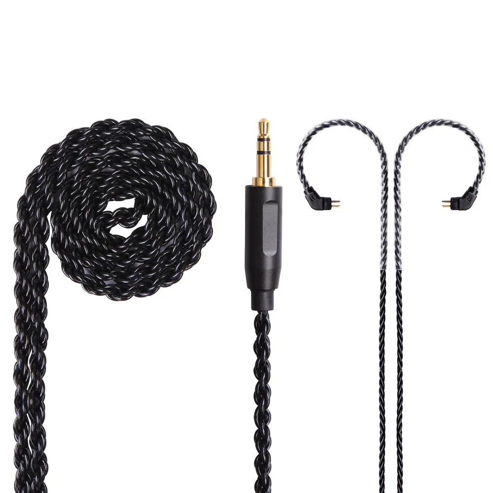 

FDBRO 2019 New 6 Core High Purity Copper Cable With 3.5mm MMCX/2Pin Connector For V30 V80 IM1 AS10 ZS10 AS06 C10