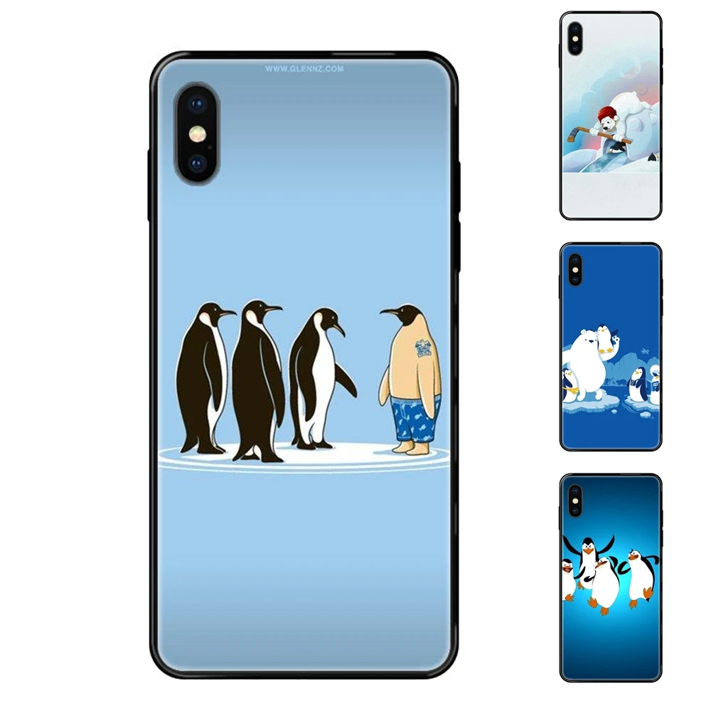 Lovely Penguin Moins Cher For Xiaomi Mi Max Mix Note 2 3 2S 5X 6X 10 CC9 CC9E Pro Lite Ultra Black Soft TPU Phone Cover Case | Мобильные