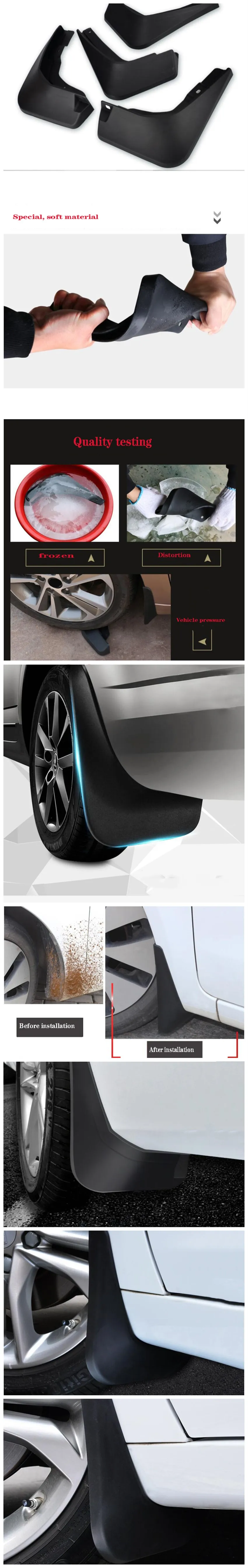 Применяется только для Toyota IZOA специальный автомобиль крыло модификация завод переднее и заднее колесо грязевая доска аксессуары