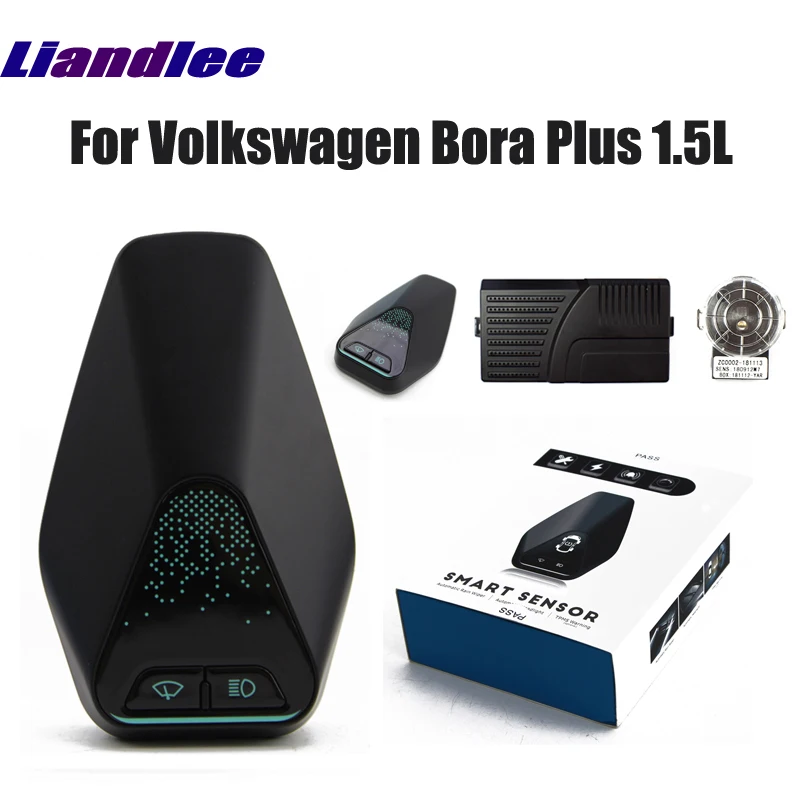

Smart Headlamps Windscreen Wipers Sensor For Volkswagen VW Bora Plus 1.5L 2019~2020 Auto Automatic Rain Wiper Headlight Sensors