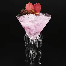 Креативная идея Забавный осьминог щупальца моделирование бар Мартини Стеклянные коктейльные чашки вечерние коктейльные Коктейльные напитки смузи льда кремовые очки