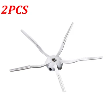 

2PCS White 5 Arms Side Brush for Xiaomi MI Robot for Roborock S50 S51 S55 S5 MAX S6 for Xiaowa E35 E2 Robot Vacuum Cleaner Parts
