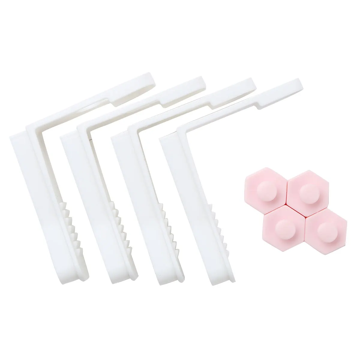 4 шт. пластиковые скользящие фиксаторы для простыни|Принадлежности рукоделия| |
