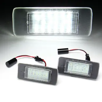 

LED License Plate Light Number Exterior 18-3528-SMD 12V 7000K 2pcs Car