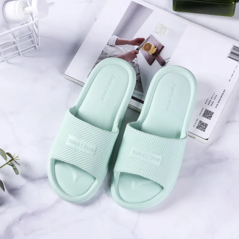 Slipper Female Indoor Non-Slip Men's Home Soft Bottom Bathroom Bath Home EVA Slipper Couple Mens House Shoes Men's Shoes