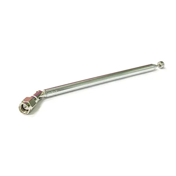 Antenna telescopica di ricambio SMA maschio per radio TV fai da te 100mm/120mm/132mm/164mm/205mm/210mm NUOVA antenna radio