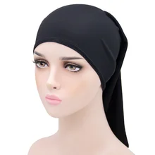 Islamic Women Under Scarf Hijab Tube Bonnet Bone Chemo Hat Head Cover Inner Caps Muslim Inner Hijabs Cap Underscarf Turban Islamic Women Under Scarf Hijab Tube Bonnet Bone Chemo Hat Head Cover Inner Caps Muslim Inner Hijabs Cap Underscarf Turban