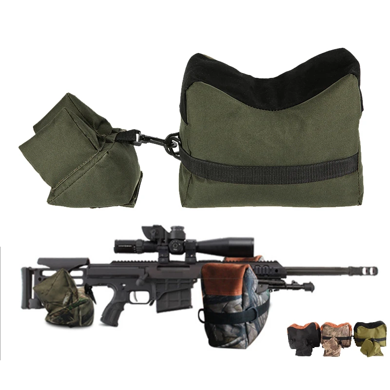 

Military Sniper Shooting Rifle Bag Front&Rear Support Sandbag Outdoor Photography Hunting Target Stand Hunting Gun Accessories