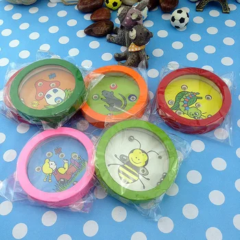 

5PCS Mini Wooden balance bead Cartoon Children Elderly Intellectual Development Montessori balance ball Hand-brain exercise toy