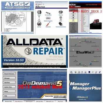 

2019 Alldata auto Repair Software all data v10.53+Mitchell on demand +moto heavy truck+atsg 46 in1 1TB HDD for all cars & trucks