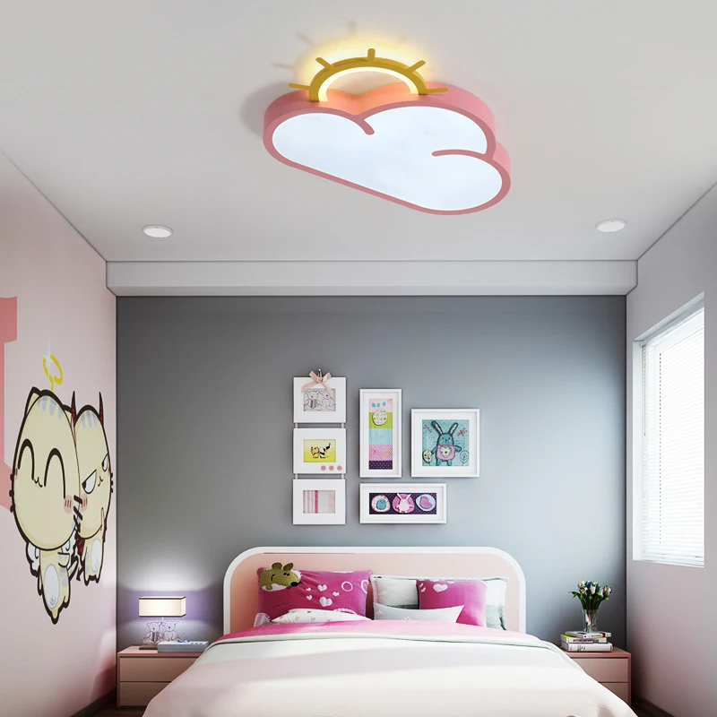AWSIaiton современные потолочные светильники LED Cloud потолочный светильник для детей