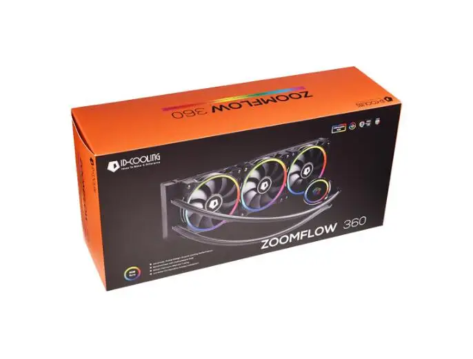 Высокопроизводительный встроенный радиатор ZOOMFLOW 360 с водяным охлаждением