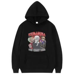 Sudadera con capucha para hombre y mujer, suéter con estampado de gráficos de la cadena del usuario, Anime japonés, Harajuku, Hunter, a la moda