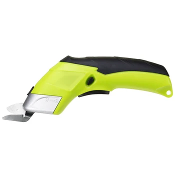 

Multipurpose Electric Scissors Fabric Leather Cloth Cutting Cordless Rechargeable Fabric Sewing Handheld Scissors EU Plug