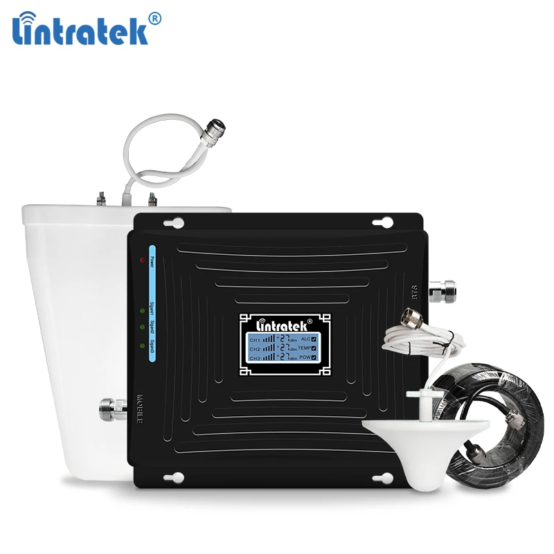 Lintratek трехдиапазонный репитер GSM 2G 3G 4G усилитель GSM 900 1800 2100MHz усилитель 4G 1800 2100 усилитель 3G 900 2100 ретранслятор усилитель интернета для россии Lintratek трехдиапазонный репитер GSM 2G 3G 4G усилитель GSM 900 1800 2100MHz усилитель 4G 1800 2100 усилитель 3G 900 2100 ретранслятор усилитель интернета для россии
