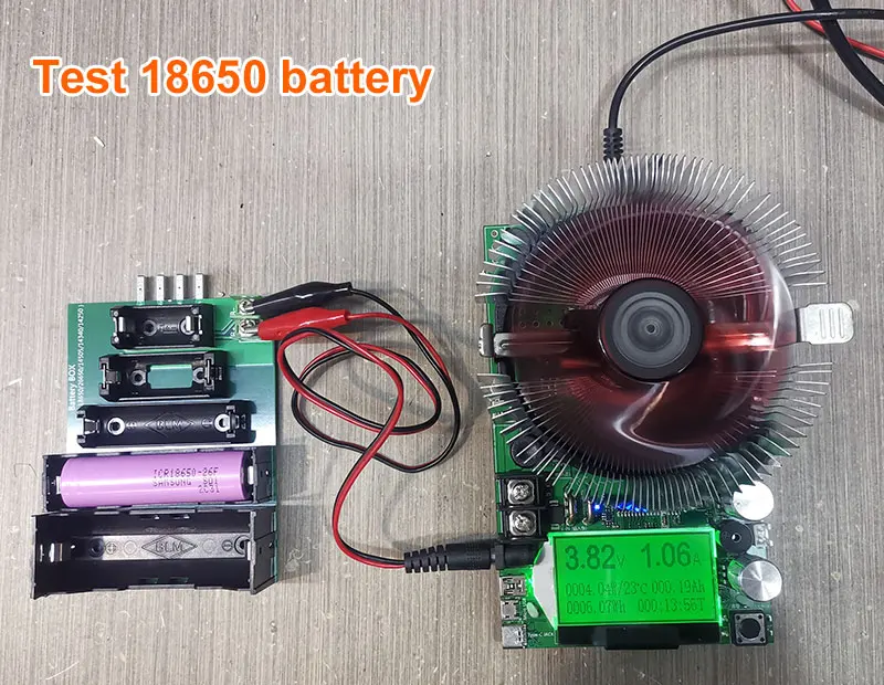 ABS 4-wire and 2-wire Terminal 18650 26650 14505 14340 1425 battery Case Holder test Storage box for DL24P 3