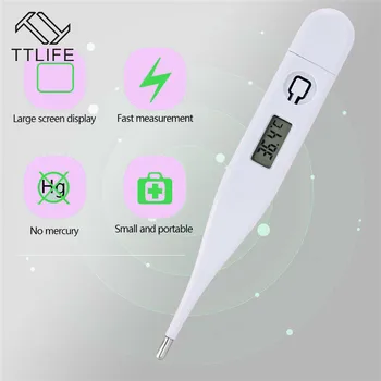 

TTLIFE Baby Child Adult Body Digital LCD Thermometer Temperature Measurement accuracy measure Home Ornaments Easy To Carry