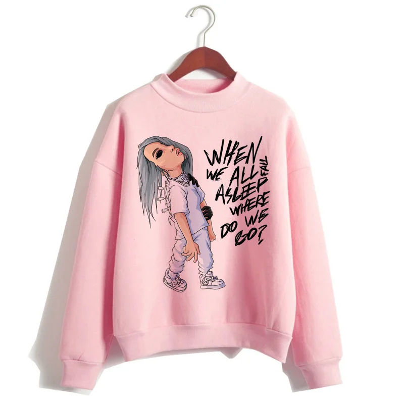 Billie Eilish, худи, женская одежда, толстовка, Корейская, 90 s, с капюшоном, Harajuku, с принтом, толстовки, уличная, топ, повседневная, ulzzang, капюшон