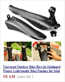 Ultra Lightweight Bicycle Mudguard Easy To Install MTB Fender Mud Guards Wings For Bicycle Front Rear Fenders Bike Parts