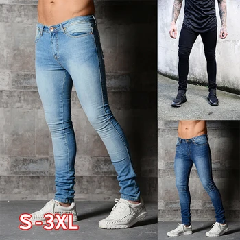 

Jeans Vintage Skinny Jeans Men Casual Denim Pants Stretch Denim Trousers spring Streetwear Pencil Jeans Pants