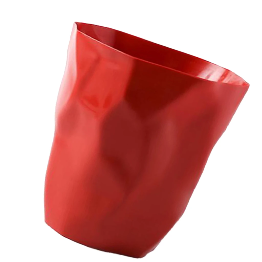 Eco-Friendly PP Trash Can Home Office Simple Modern Dustbin Flower Pot