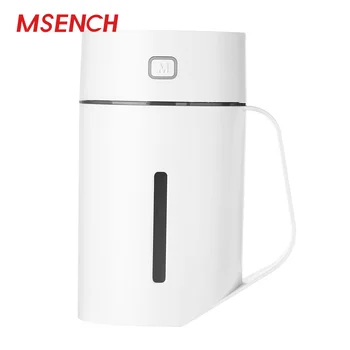 

MSENCH One Cup Humidifier Portable Mini Mist Maker LED Night Light Air Purifier with 420ml Large Capacity Water Tank