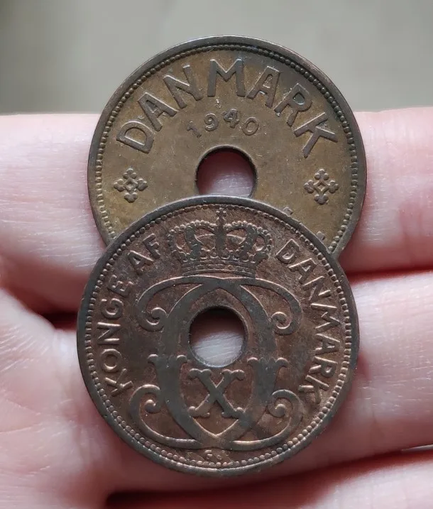 27mm Danmark 100% Real Genuine Comemorative Coin Original Collection | Дом и сад