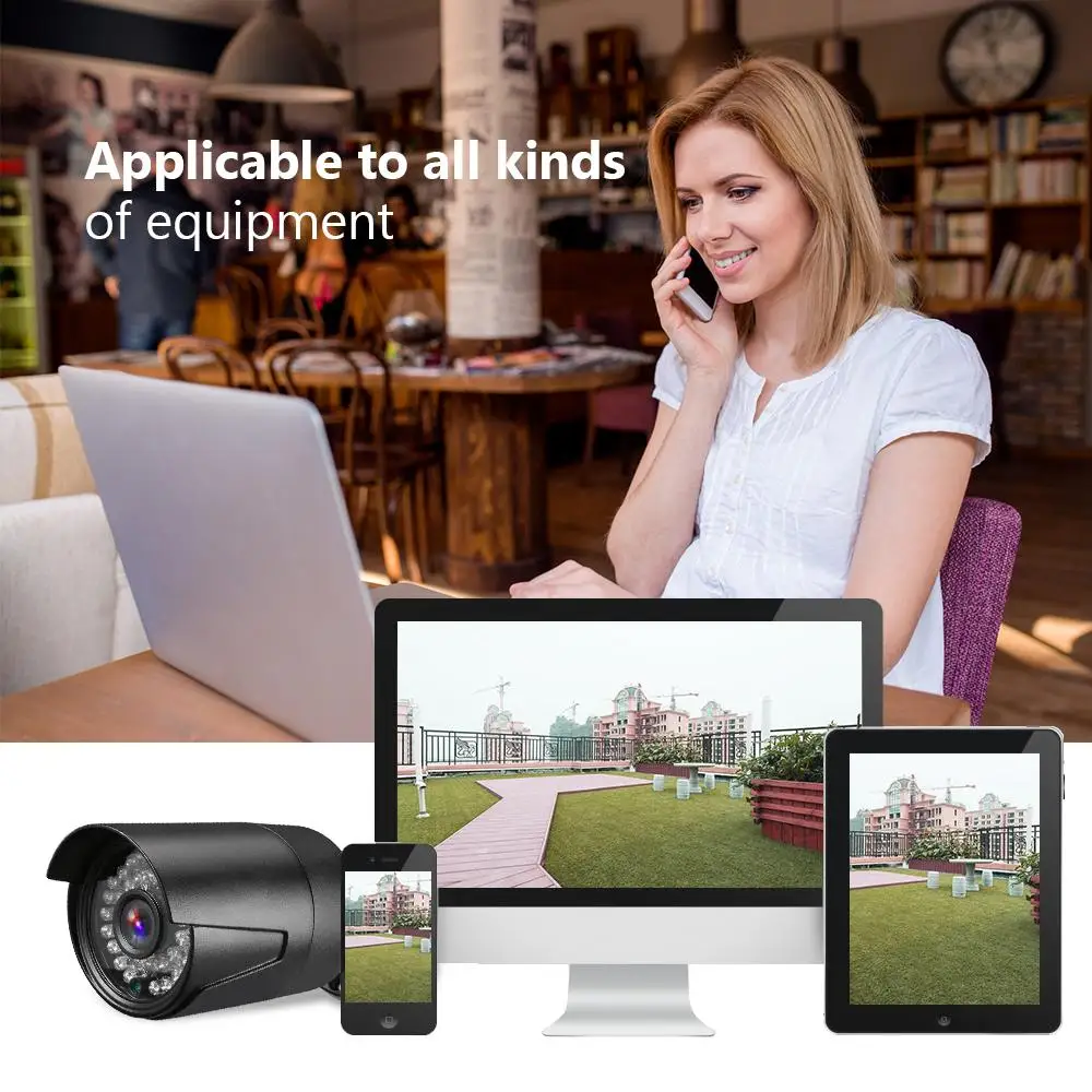 1MP/2MP/5MP IP камера наружная Wifi CCTV камера IP66 Водонепроницаемая домашняя камера безопасности ночное видение видеонаблюдение