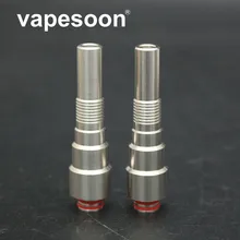 Высокое качество нержавеющая сталь 510 нить электронная сигарета длинный металлический капельный наконечник подходит Taifun Kayfun RDA RBA DIY испаритель
