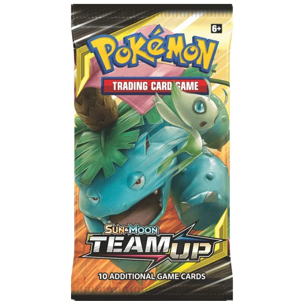 324 карт Покемон TCG: Sun& Moon Team Up Коллекционная торговая карта набор
