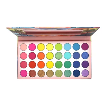 

32 Color Eye Shadow Palette Colorful Artist Shimmer Glitter Matte Pigmented Eyeshadow Pallete Pressed Makeup Palette Cosmetic