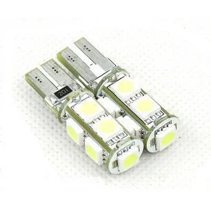 

Car LED CANbus T10-9SMD Decoding Anti-Alarm Width Lamp License Plate Light Roof Light