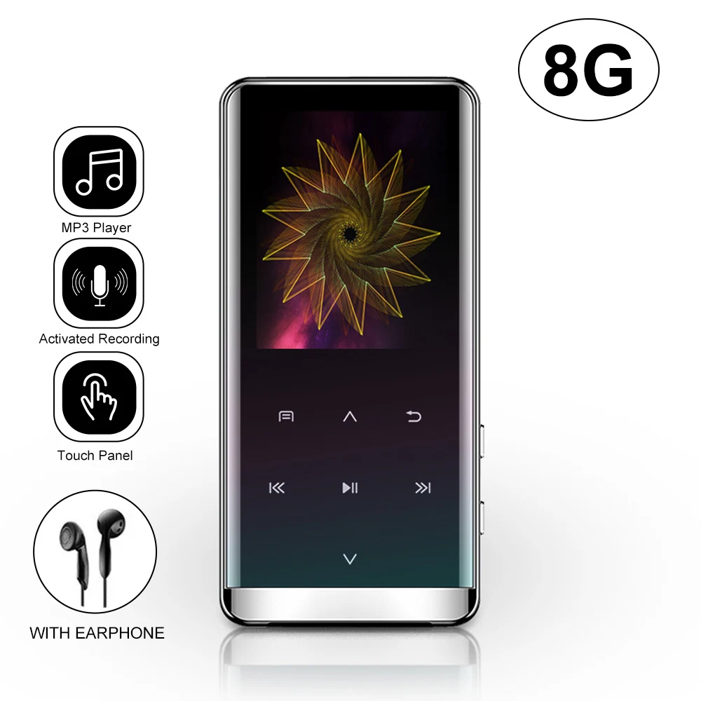 M13/M9 8 Гб MP3 плеер Bluetooth Walkman музыкальный воспроизводитель HIFI mp3 плееры без потерь FM радио ридер запись 16 ГБ 32 ГБ