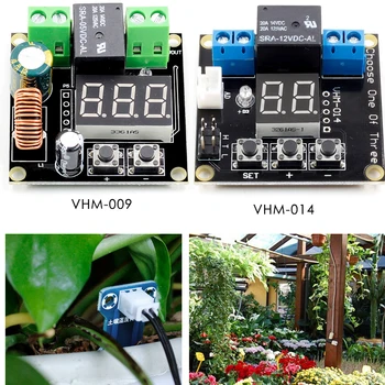 

VHM-009 DC Voltage Protection Module Low Voltage Disconnect Protection Module VHM-014 Soil Moisture Digital Controller Module