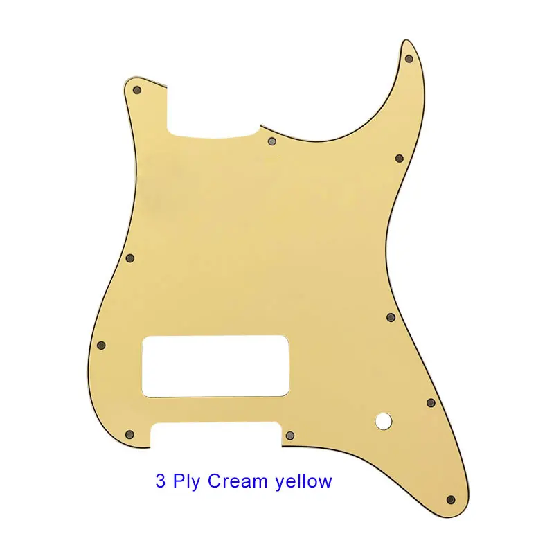 Pleroo Great Quality Guitar Parts P90 Strat Guitar PICKGUARD For US 11 Screw Holes Strat  P90 H Humbuckers