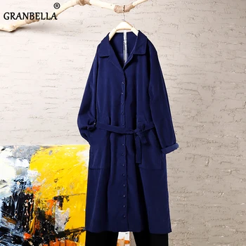

Young Ladies Trendy Outdoor Suit Collar Straight-Cut Trench Coat Feminino Oversized All-match Daily Outwear Loose Spring Coat