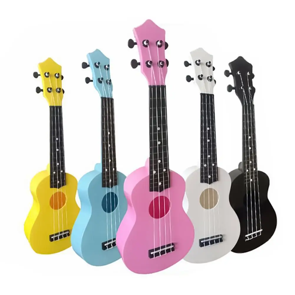 Toddler Educational Small Ukulele Guitar 4 String for Beginner Music Lovers Gift 