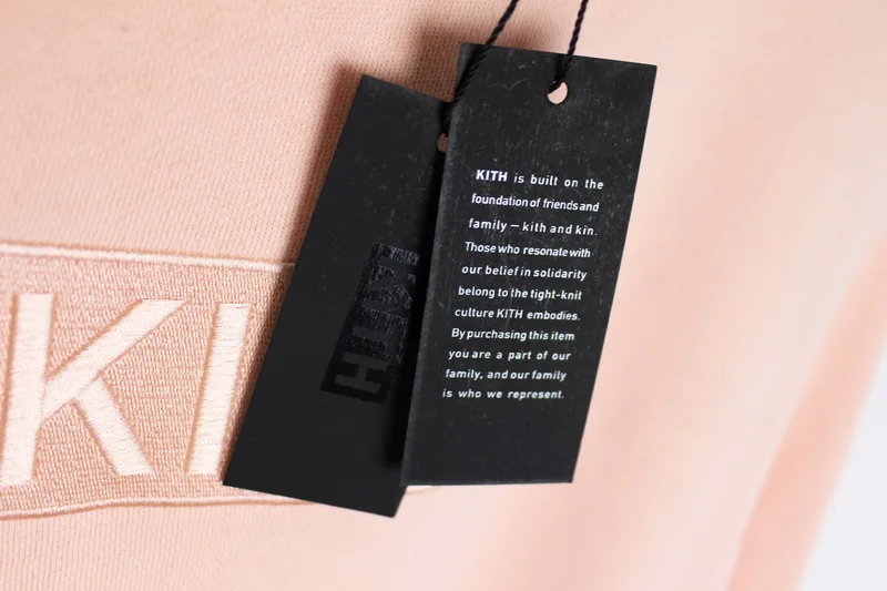 19SS Kith толстовка с вышивкой логотипа Kith Weatshirts Мужская и женская уличная одежда Kanye West пуловер Kith в стиле хип-хоп Мужская Толстовка harajuku
