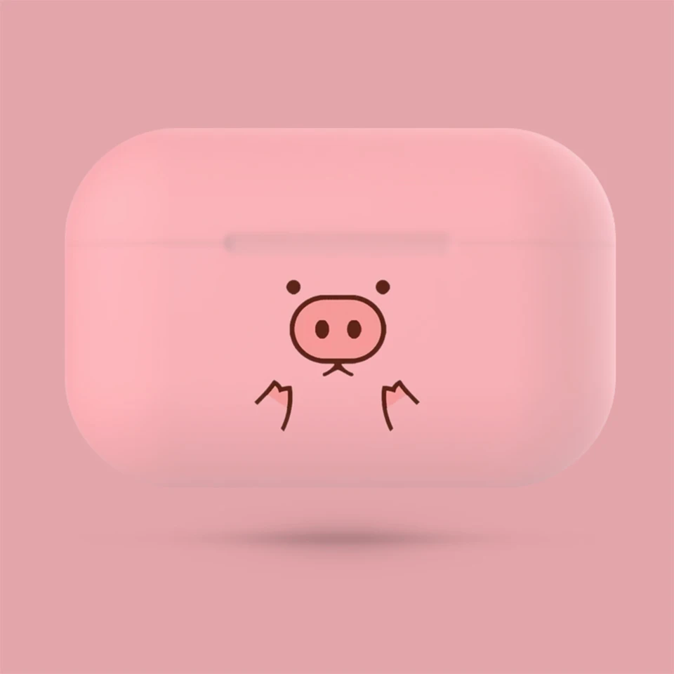 Милый мультяшный силиконовый чехол для Apple Airpods Pro, 3-й чехол, аксессуары для Bluetooth наушников, беспроводная коробка для наушников, чехол для гарнитуры